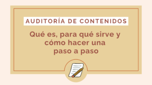 como hacer una auditoria de contenidos