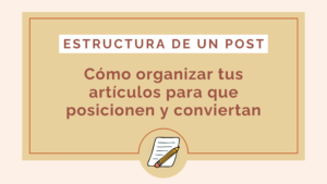 estructura de un post