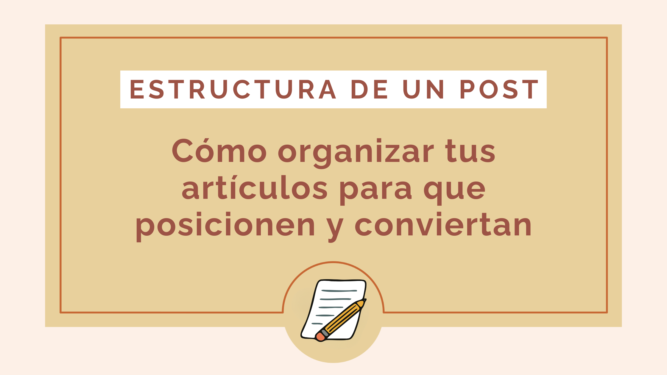 estructura de un post
