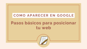 como aparecer en google
