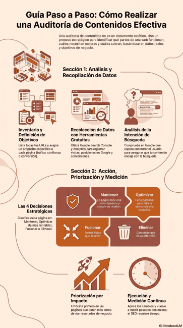 auditoria de contenidos paso a paso